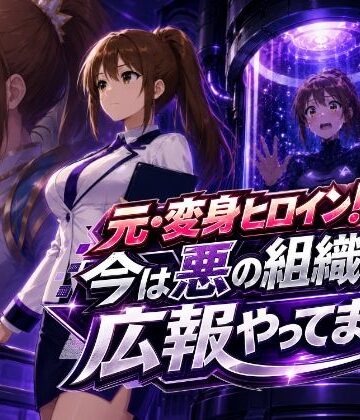 【AfterImage】元・変身ヒロイン！今は悪の組織の広報やってます❤変身ヒロイン