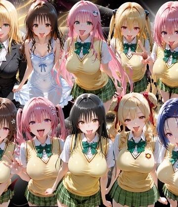 【もちもちさん】ToLOVEるヒロインの凄テク我慢できたら中出しSEX❤変身ヒロイン