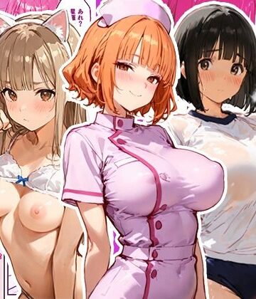 【寝取られ三四郎】3姉妹の妹たちがコスプレで兄を誘惑してハーレムえっち！❤制服