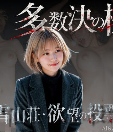 【AIART REINA】多数決の檻 ―雪山荘・欲望の投票― 第一話＜ノベルゲーム＞（実写系）❤動画・アニメーション