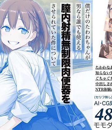 【モモダ商店】僕だけのたわわちゃんが男なら誰でも使える膣内射精無制限肉便器をさせられていた件について❤辱め