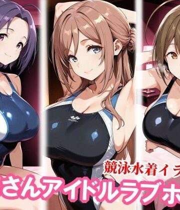 【チョベリバ】お姉さんアイドルが競泳水着企画で寝取られる❤競泳・スクール水着