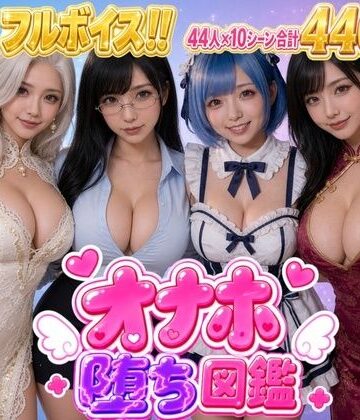 【バーチャルむちむち屋】オナホ堕ち図鑑 〜44人のいいなりオナホ〜❤動画・アニメーション