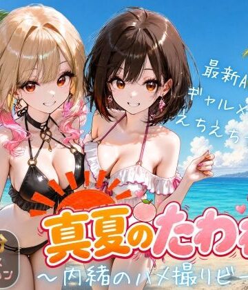 【ふわとろあにめ】【4K 120FPS】真夏のたわわ！ 〜内緒のハメ撮りビーチ〜❤動画・アニメーション