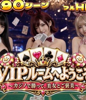 【バーチャルむちむち屋】VIPルームへようこそ〜カジノで勝って、美女とご褒美〜❤動画・アニメーション