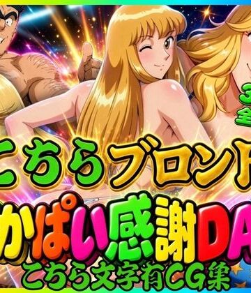 【オトナオトシゴロ】【こちら文字有CG集】こちらブロンドでかぱい感謝DAY 3本収録❤巨乳